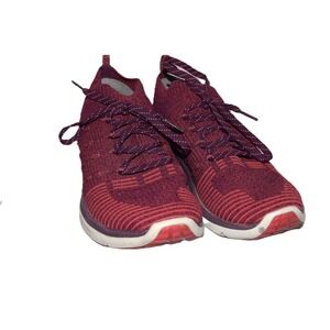 Under Armour Charged Bandit 3 Ombre Womens 8 Burgundy Running Shoes Good
